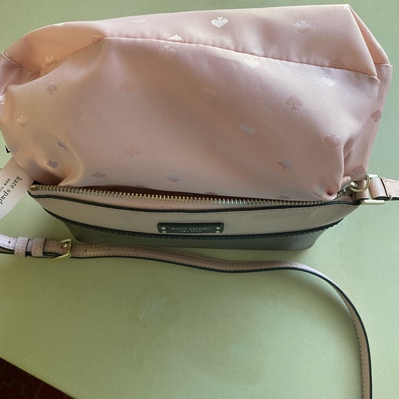 EUC Kate spade Jeanne color block crossbody pink/black - Picture 11 of 16